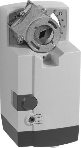 N20010/N34010 NON-SPRING RETURN DAMPER ACTUATOR 20/34 Nm (177/300 lb-in) FOR MODULATING CONTROL PRODUCT DATA GENERAL These direct-coupled damper actuators provide modulating control for: air dampers,