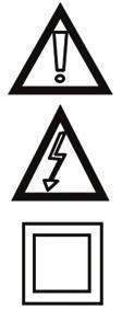Safety WARNING CAUTION This symbol adjacent to another symbol, terminal or operating device indicates that the operator must refer to an explanation in the Instruction Manual to avoid personal injury