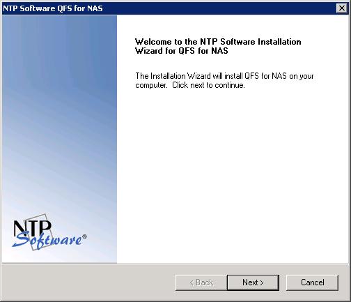 Installing NTP Software QFS for NAS, Isilon Edition 1.