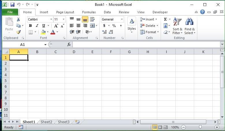 File Menu Quick Access Toolbar Components of the Excel window Context Tabs