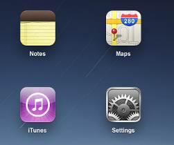 11.4. iphone / ipod Touch / ipad Step 1: Tap the [Settings] icon displayed in the