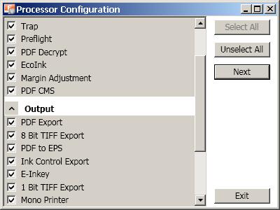 It reads the license information of the dongle, and then lists the processors allowed by the dongle. Check the processors you want to install and then click Next. Figure 31 13.