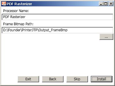 Installation Guide other processors is basically the same. Figure 32 14. The setup dialog for the print and proof is a little different.