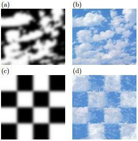 A non-hierarchical procedure for resynthesis of complex texture For the output image is described, a selecting an ordering procedure which large complex features of the input transfers.