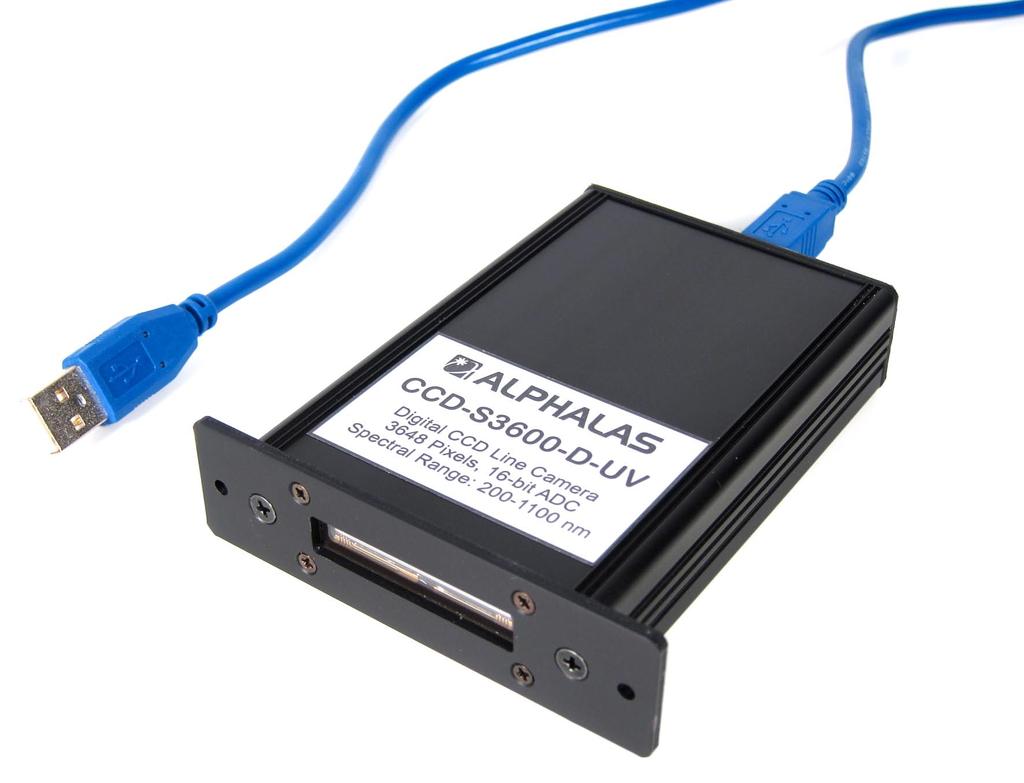 Advanced Digital High-Speed CCD Line Camera CCD-S3600-D(-UV) USB 2.0 Plug & Play The CCD-S3600-D(-UV) is a complete and ready to use high-speed digital CCD line scan camera.