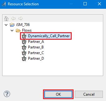 Dynamically_Call_Partner process flow. 12. Click OK. You are returned to the Channel Builder. 13.