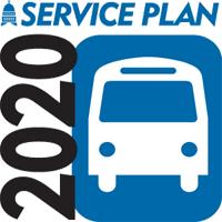 SERVICEPLAN2020 Conducted in 2010 Goals: Improving route directness and system connectivity Increasing ridership Increasing cost effectiveness of bus operations