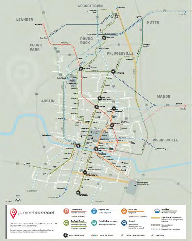 transit services: MetroRail MetroRapid Priority Express