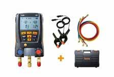 documentation on site with the testo Refrigeration App testo 557 4-way digital manifold with Bluetooth For service on refrigeration systems and heat