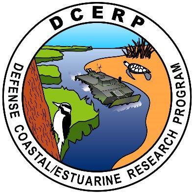Defense Coastal/Estuarine Research Program (DCERP) SERDP RC-2245 DCERP Data Policy Version 2.