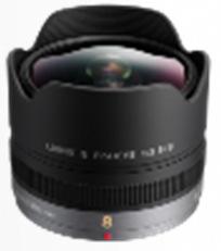 Lumix G Fisheye lens, 8mm / F3.