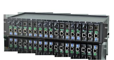 Simple Converter Chassis FMC-CH17 Simple Converter Chassis The FMC-CH17 is a 2U high 19 17 slots chassis.