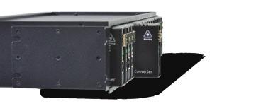 Each FMC or VDTU2A-01 converter is an independent to fiber or to copper media converter that may be used as a stand-alone converter or placed in the FMC-CH17