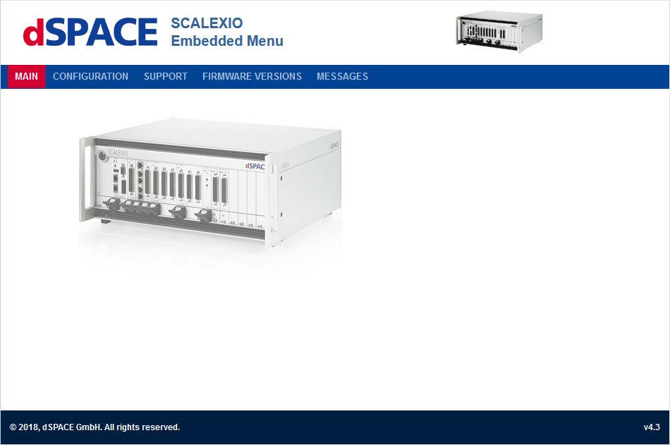 Configuring the Board via the SCALEXIO Web Interface Web Interface for Configuring the SCALEXIO System Introduction The board can be configured via the web interface of the DS6001 Processor Board of