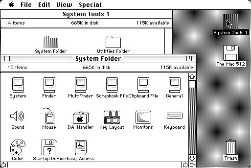 Interface IBM PC/MS-DOS Apple II/Apple OS