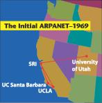 History of the Internet ARPANET Began with 4 nodes UCLA Stanford Research Institute