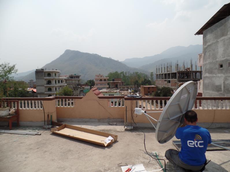 Nepal - Earthquake ETC Situation Report #04 Reporting period 07/05/2015 to 12/05/2015 Highlights ETC shared internet services have been established at 2 NGO Hubs.