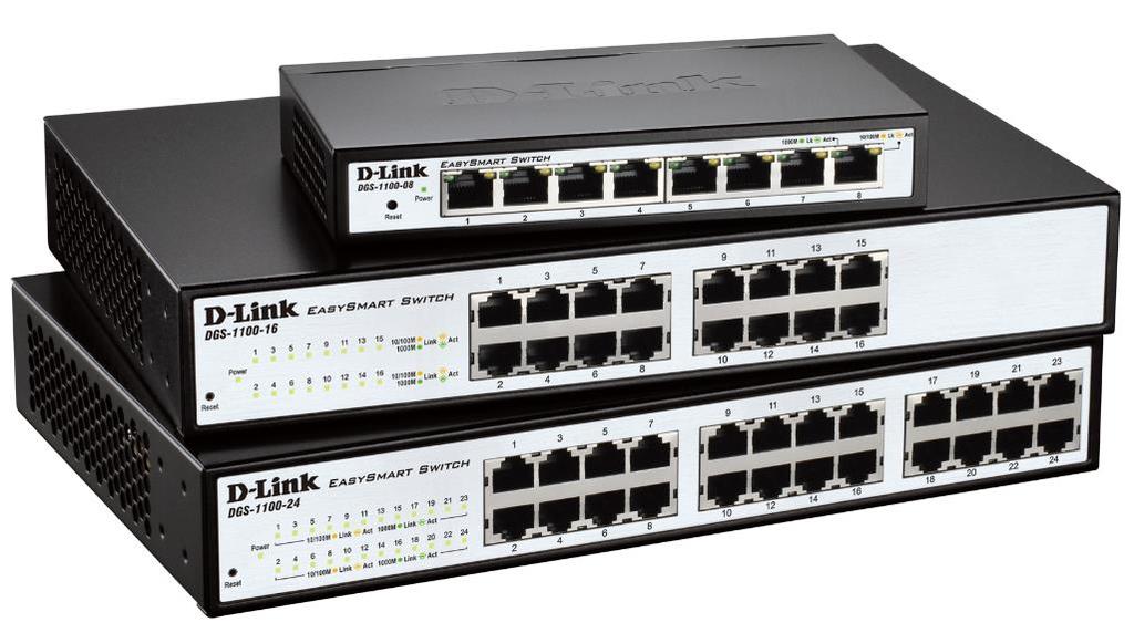1. Introduction This document describes how to configure your D-Link DGS-1100-08, D-Link DGS-1100-16 or D-Link