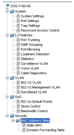 3. Configuration of Port Mirroring To configure the D-Link switch for port mirroring, load the application from CD included with the D-Link switch.