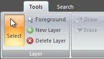 Navigating the software 7 Navigation in detail Tools Tab Shows you all the masking tools available for you to use. This tab also contains one of your most important tools the Selector Arrow.