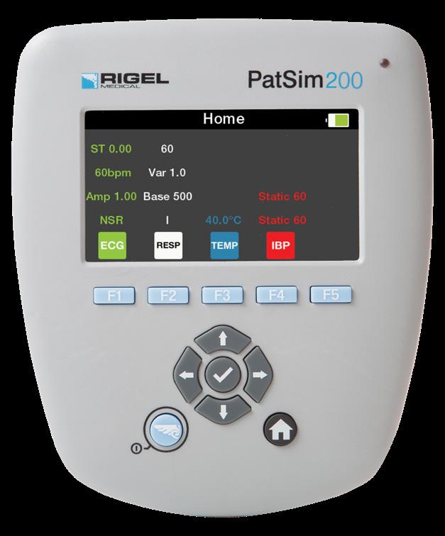 An instant low cost replacement Simple, fast navigation Lightweight, compact unit with rechargeable Li-Ion battery Recall most used simulations Fetal/maternal monitoring UNI-Sim Lite The most