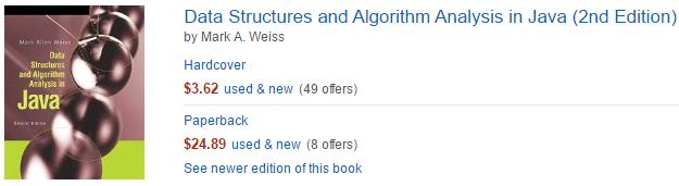 edu/332 Weiss, Data Structures & Algorithm
