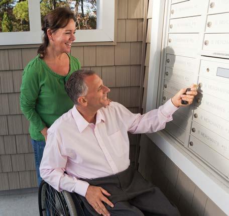 TIPS ON ACCESSIBILITY A common concern among our customers is how to know if a mailbox installation will be both USPSand FHA/ADA-compliant.