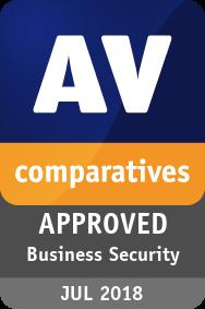 reached the Approved level in Business Security Tests and Review Market recognition
