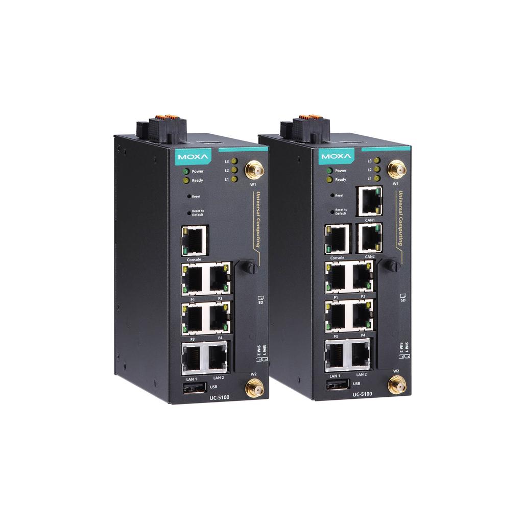 UC-5100 Series Arm-based Industrial computing platform for industrial automation Features and Benefits Armv7 Cortex-A8 1000 MHz processor Dual auto-sensing 10/100 Mbps Ethernet ports 4