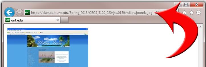 edu and access the files list (image to the right above) To get to this, start by clicking Course List in the menu bar.