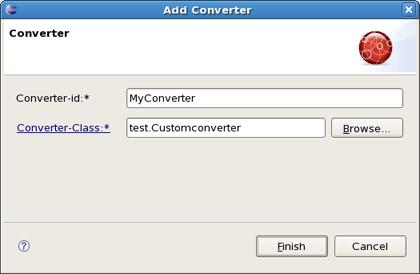 Chapter 6. Creation and Regis... Figure 6.2. Add Converter Form Now you can create "converter" class.