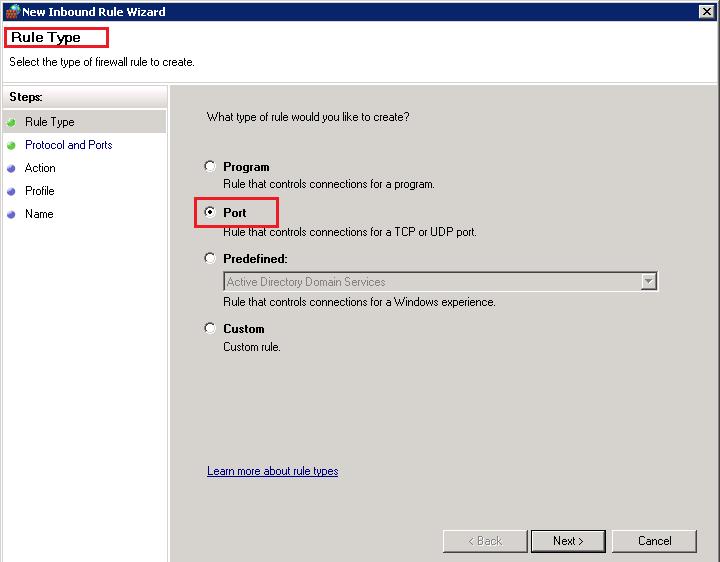 Click on Advanced Settings on the left hand side and you should see the Windows Firewall with Advanced Security.