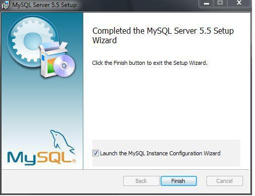 launch the MySQL