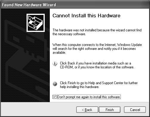 5 Installing the Printer Driver Installing the Printer Driver Windows Do not disconnect the cable or remove the Installation CD-ROM during the installation. The driver cannot be correctly installed.