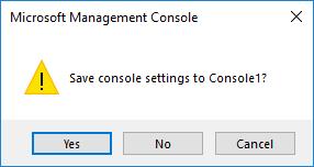Click 'Finish' to import the certificate. Click 'OK' to exit the wizard. Click 'Yes' in the console close dialog to save your changes.