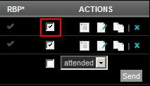 b) Registration Actions: You can perform a number of actions on your existing registrations. Attendance: After the event, you can mark a registrant as attendee, if they attended the event.