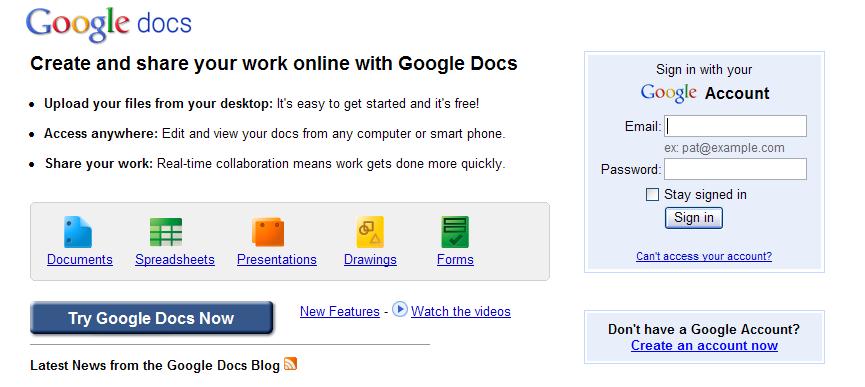 Getting Started with Google Apps Google Apps is a set of web applications provided by Google.