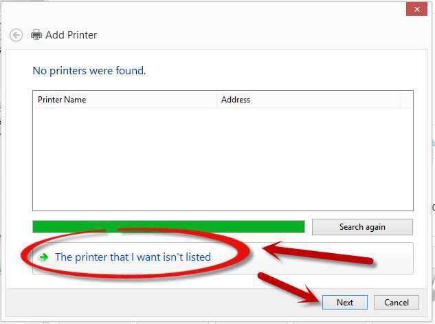 Step3: Please chose adds a local printer or network