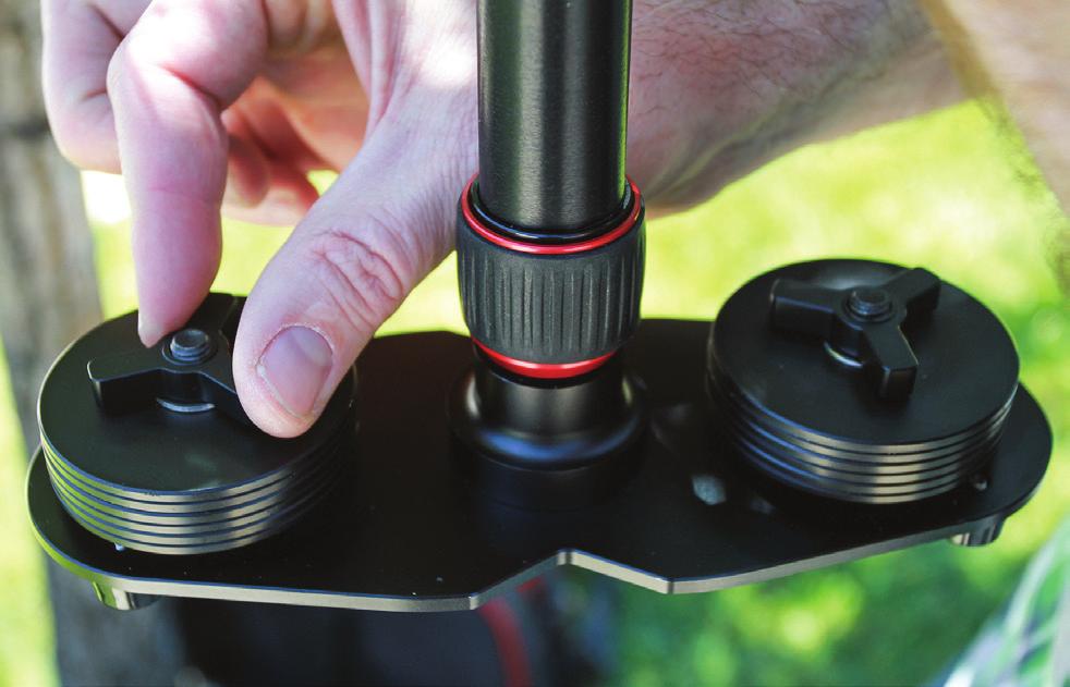 Without a guiding hand, the camera can drift away from its originally balanced position and you won t be able to control the direction it is shooting.