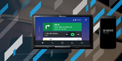 Point 2 Through the receiver display, you can seamlessly access various audio and video content stored in a wirelessly connected smartphone by using