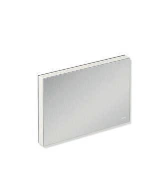 System 900 Sit 109 163 18 HEWI Mounting plate with cover 163 mm wide, 109 mm high, 18 mm deep made of stainless steel (satin finished or chrome-plated) cover frame made of high-quality polyamide in