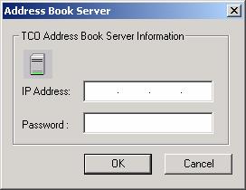 The following screen will be displayed Enter: IP Address Enter: Service Password Figure 2.