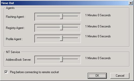 5.3 Set Time Out A Time Out will occur when Remote Director had difficulties connecting to the CE Device on the Network.