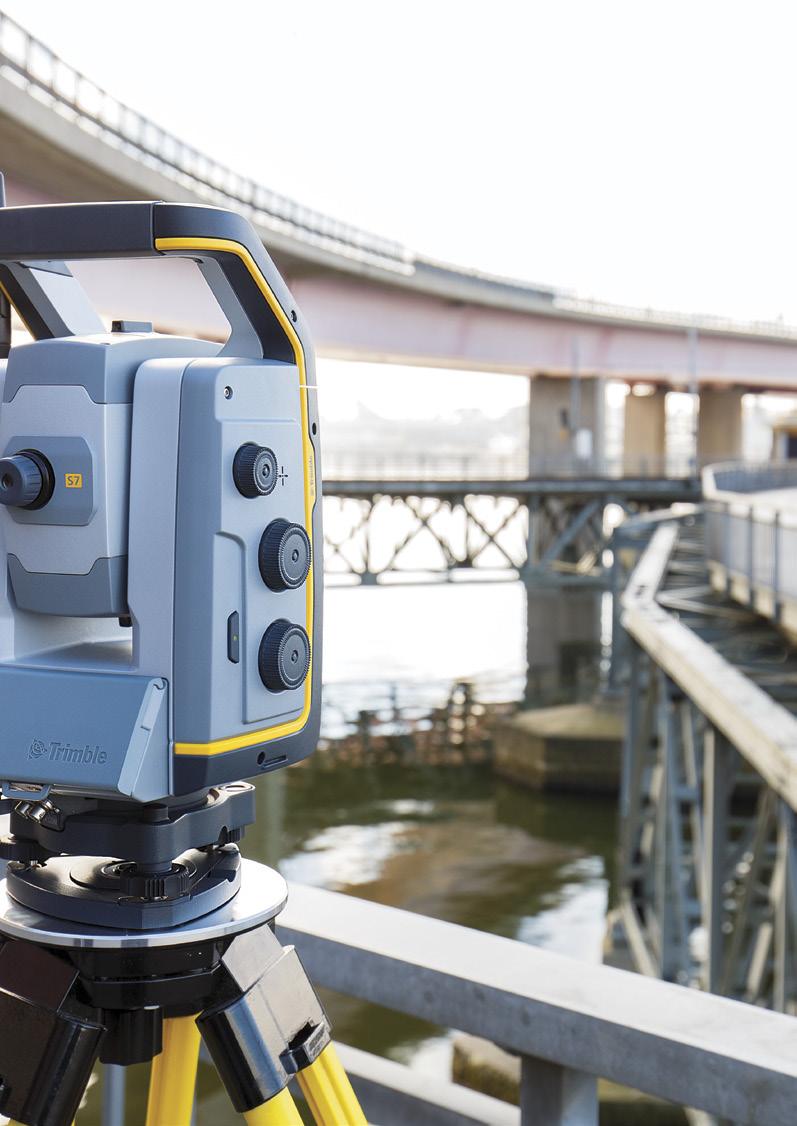 TRIMBLE TOTAL STATIONS: TRUSTED TODAY, DESIGNED FOR TOMORROW.