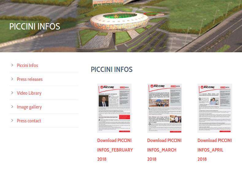 How to update Piccini Infos Step 1. Select Pages from the Dashboard. Step 2.