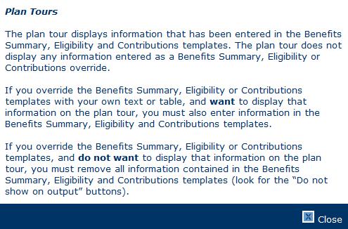 Page 28 Benefits Guide June 22, 2012 o Plan Tours include multimedia plan tours from Benergy that contain plan specific Benefits summary,