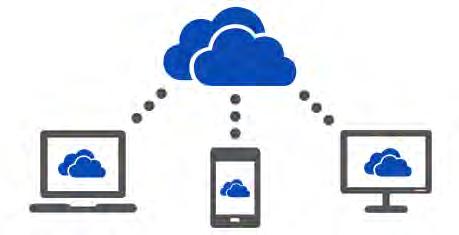 OneDrive OneDrive is a cloud storage application from Microsoft. It is one of the major online file storage options competing with Dropbox and Google Drive.