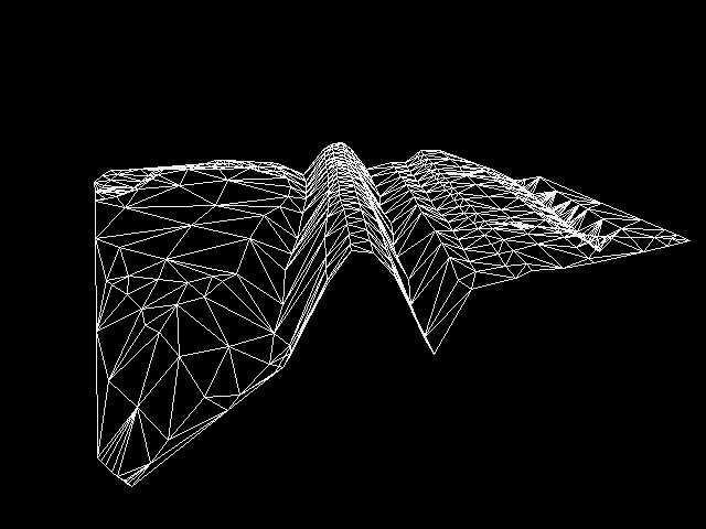 Triangulated Irregular Network (TIN) irregularly distributed nodes and lines