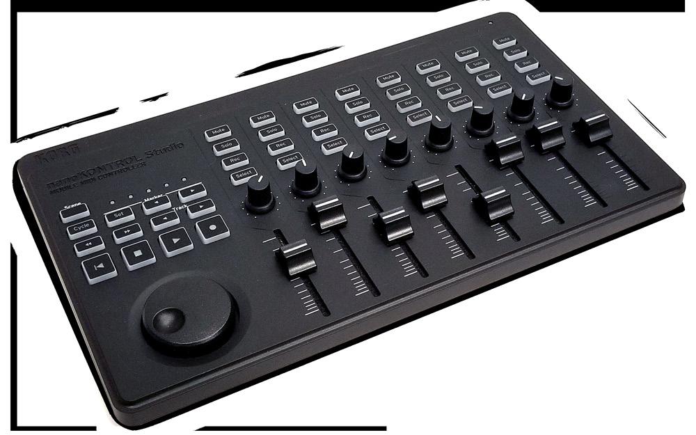 User Guide Korg NanoKontrol Studio Interface Function Music Projects Audio Projects Fader Bank Switching User-Definable Shortcut Buttons Track < button = Select fader bank to the left Track > button