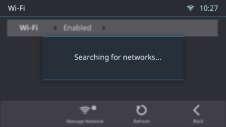 9. Configuring Wi-Fi Network Parameters Users can configure a new Wi-Fi connection using one of two options: By choosing one of the available networks from the list of available connections provided